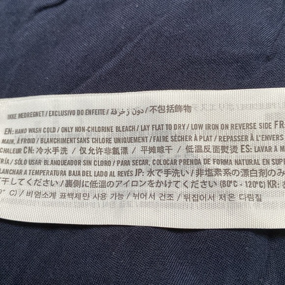 Hollister Women’s Crochet Dark Blue Lace Mini Dress. Size S - Picture 6 of 7